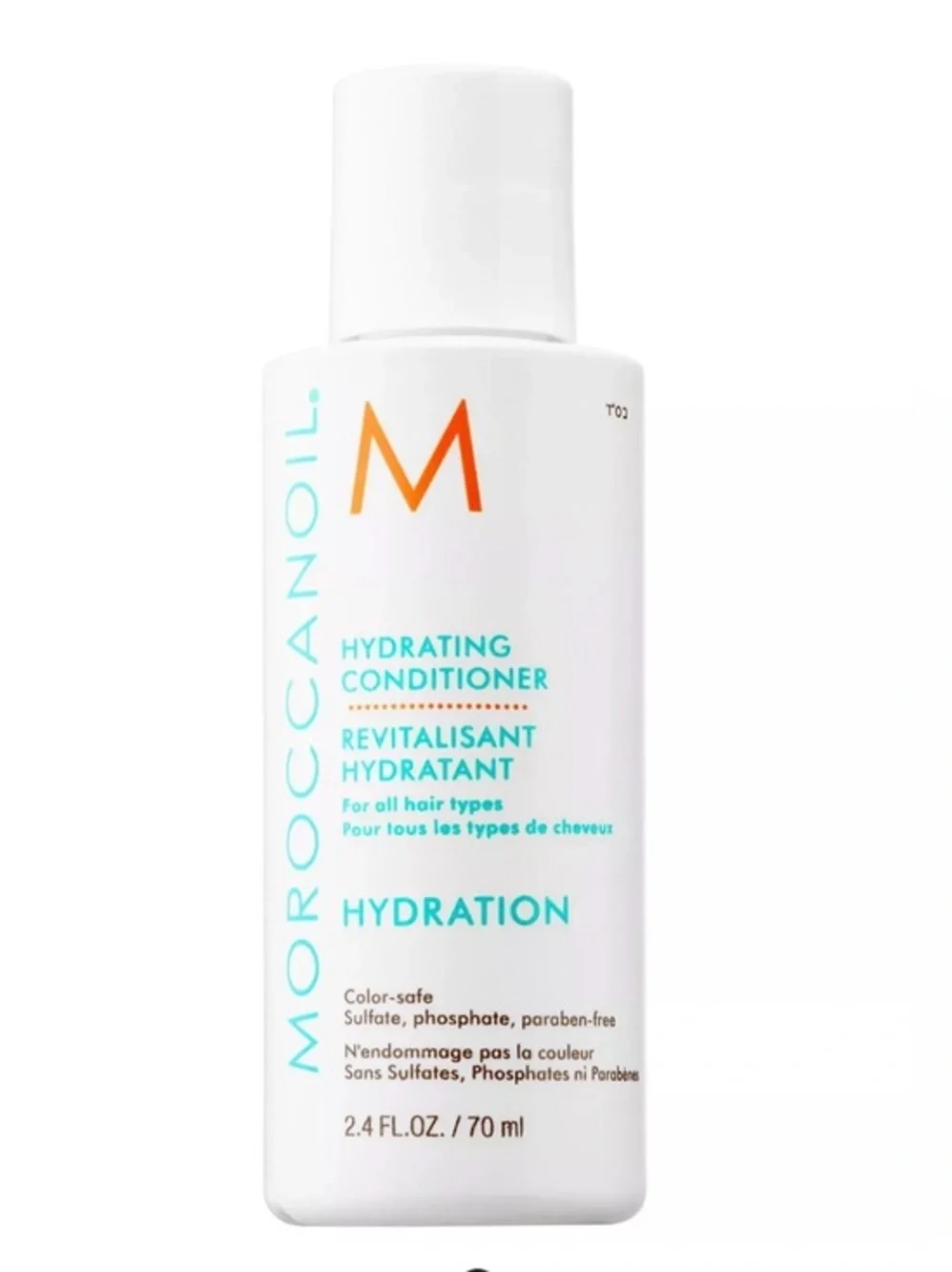 Moroccanoil Hydrating Conditioner - White Bottle with Orange & Teal Accents